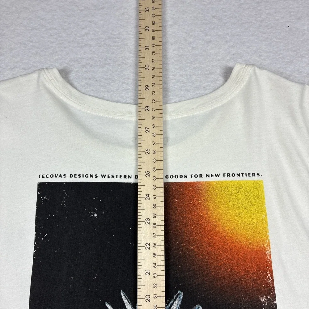 Tecovas Austin Texas Graphic T Shirt XXL Long Sleeve Spell Out‎ Sleeve